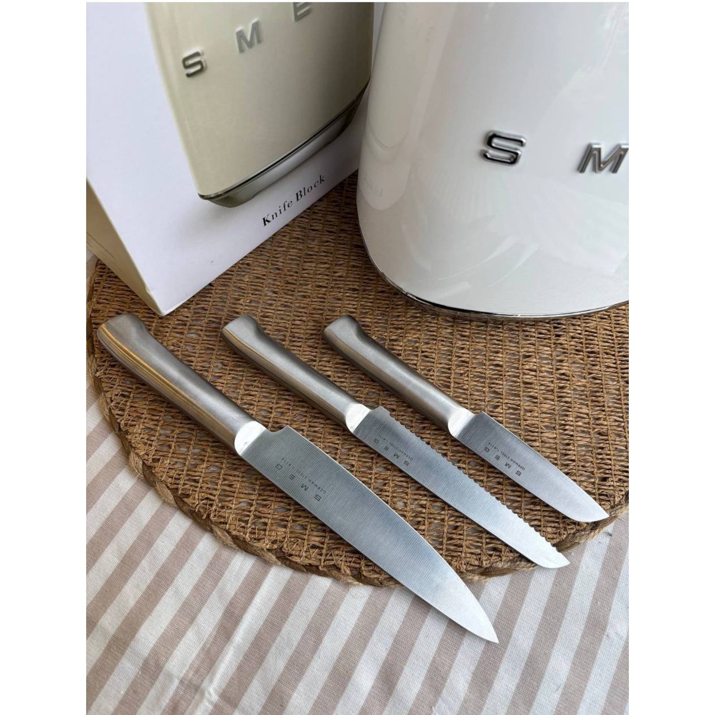 Smeg طقم سكاكين  6 قطع