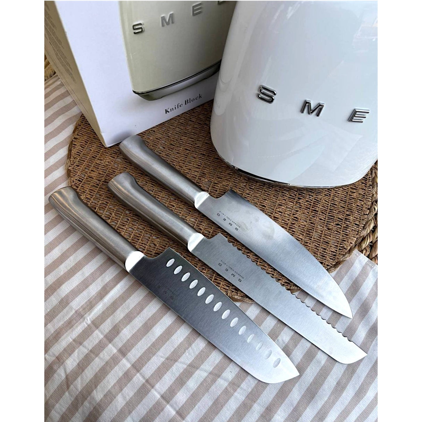 Smeg طقم سكاكين  6 قطع